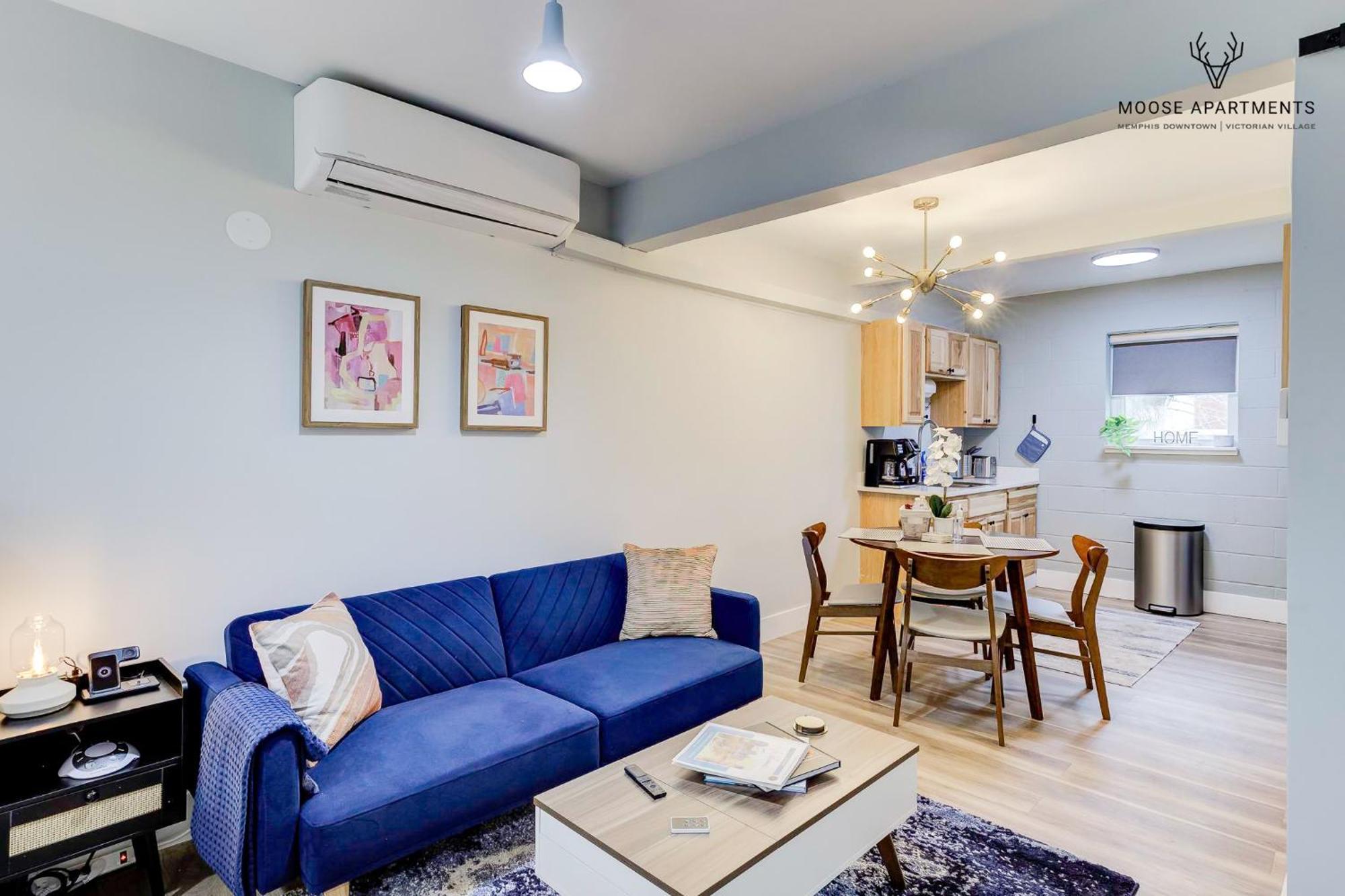 The Moose #9 - Brand New Luxe Modern Loft With Free Parking, King Bed & Fast Wifi Daire Memphis Dış mekan fotoğraf