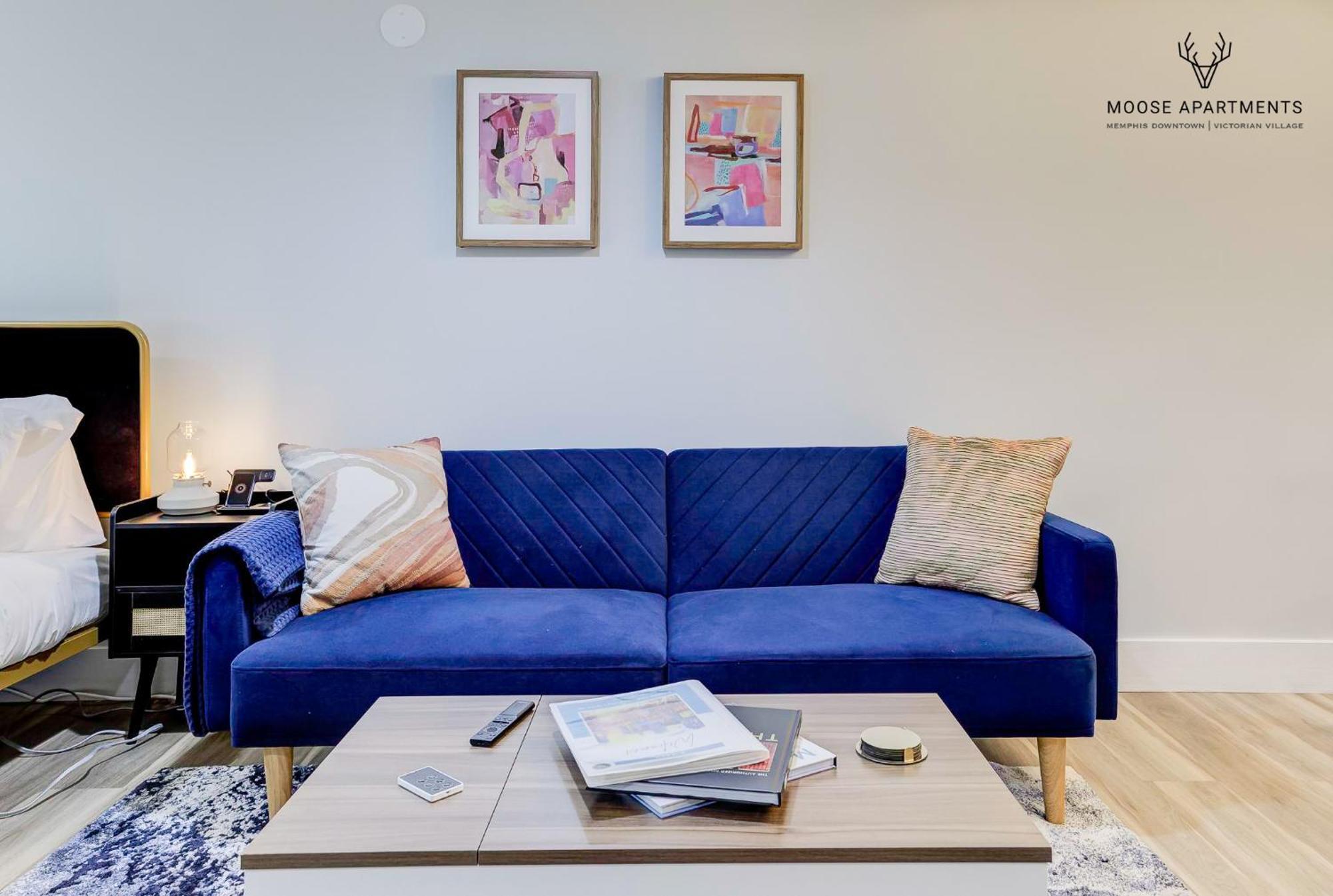 The Moose #9 - Brand New Luxe Modern Loft With Free Parking, King Bed & Fast Wifi Daire Memphis Dış mekan fotoğraf